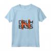 Donna Maglietta Drum and Bass DNB Tangerine Remix - Tshirt Junglist con Collo a V per Bass Heads e Ravers