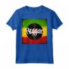 Reggae Dub - Disco rosso Maglietta con Vibrazioni Reggae - Acquista Online