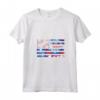 Breakbeat Tie Dye Rosso Bianco Blu - Maglietta Patriottica America USA - Design Vintage Stile Bandiera - Ideale per il 4 Luglio