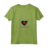Donna I Love Breakbeat - Maglietta Cuore con Giradischi - Idea Regalo per DJ e Appassionati di Musica