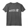 Evoluzione del Batterista Maglietta - T-shirt con Tema Batteria per Appassionati di Musica Rock - Acquista Online