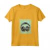 Donna Breakbeat con cuffie - Vintage Electronic Dance Music Maglietta con Collo a V - Ideale per Deejay e Musicisti