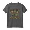 DNB Drop The Bass Drum n Bass Junglist Camo Maglia a Manica - Maglietta DNB per Amanti della Cultura Jungle e Rave degli Anni '90