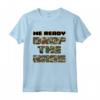DNB Drop The Bass Drum n Bass Junglist Camo Maglia a Manica - Maglietta DNB per Amanti della Cultura Jungle e Rave degli Anni '90