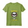 Donna Breakbeat Is My Jam - Teschio e cuffie Maglietta con Collo a V - Ideale per gli Amanti della Musica Breakbeat