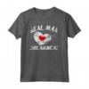 Real Man Love Breakbeat - Maglietta DJ in Vinile per Amanti della Musica - Idea Regalo Unica