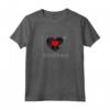 I Love Breakbeat - Maglietta Cuore per DJ - Idea Regalo per Appassionati di Musica Elettronica
