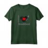I Love Breakbeat - Maglietta Cuore per DJ - Idea Regalo per Appassionati di Musica Elettronica