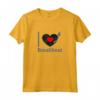 I Love Breakbeat - Maglietta Cuore per DJ - Idea Regalo per Appassionati di Musica Elettronica