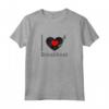 I Love Breakbeat - Maglietta Cuore per DJ - Idea Regalo per Appassionati di Musica Elettronica