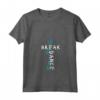 Breakdancer - Breakbeat - Coppia di danza - Break Dance Maglietta con Collo a V - Abbigliamento Hip Hop per Ballerini di Breakdance