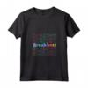 Donna Breakbeat Music Tie Dye Maglietta con Collo a V - Feel the Breakbeat Vibes - Ideale per Appassionati di Musica Alternativa