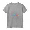 Donna Breakbeat Music Tie Dye Maglietta con Collo a V - Feel the Breakbeat Vibes - Ideale per Appassionati di Musica Alternativa