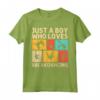 Cool Breakdancing Per Ragazzi - Just a Boy Who Loves Breakdancing Maglietta - Idea Regalo per Bambini e Insegnanti di Ballo