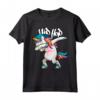 Hip Hop Dabbing Unicorn Shirt - Break Dance B-boy Beat Box Rap Maglietta - Unique Gift for Men, Women, and Kids