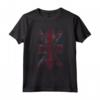 Londra Inghilterra Distressed Union Jack Maglietta - Souvenir Memento Turistico - Taglio Classico e Leggero