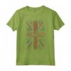 Londra Inghilterra Distressed Union Jack Maglietta - Souvenir Memento Turistico - Taglio Classico e Leggero
