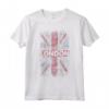 Londra Inghilterra Distressed Union Jack Maglietta - Souvenir Memento Turistico - Taglio Classico e Leggero