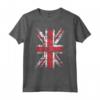 Cool Vintage Retro British Union Jack Flag T-shirt - Maglietta Moda Retrò Inglese per Donna e Uomo - Regalo di Natale alla Moda