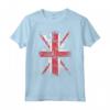 Cool Vintage Retro British Union Jack Flag T-shirt - Maglietta Moda Retrò Inglese per Donna e Uomo - Regalo di Natale alla Moda