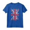 Cool Vintage Retro British Union Jack Flag T-shirt - Maglietta Moda Retrò Inglese per Donna e Uomo - Regalo di Natale alla Moda
