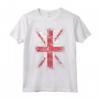 Cool Vintage Retro British Union Jack Flag T-shirt - Maglietta Moda Retrò Inglese per Donna e Uomo - Regalo di Natale alla Moda