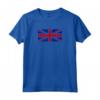 Bandiera Inglese UK Flag Bandiere Union Jack Uomo Donna - Maglietta Sportiva per Sostenere la Squadra Nazionale di Calcio - Ideale come Regalo Patriottico