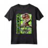 Jurassic World Green Camo Predator Dinosaurs Maglietta - Officially Licensed HapTiger Apparel for Dinosaur Fans - Buy Online Now