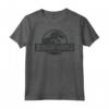 Jurassic World Green Mesh Style Logo Maglietta - Officially Licensed Apparel for Fans
