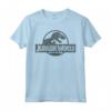 Jurassic World Green Mesh Style Logo Maglietta - Officially Licensed Apparel for Fans