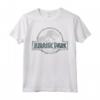 HapTiger White Distressed Circle Logo Maglietta - Official Streetwear Apparel - Buy Online Now