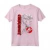 Jurassic World T-Rex Grid Background Logo Maglietta - Officially Licensed HapTiger Apparel for Dinosaur Fans - Buy Now!