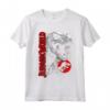 Jurassic World T-Rex Grid Background Logo Maglietta - Officially Licensed HapTiger Apparel for Dinosaur Fans - Buy Now!