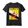 Bandiera del Brunei Maglietta - Design Patriottico per Uomini, Donne e Bambini - Mostra il tuo Amore per il Brunei