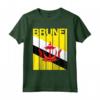 Bandiera del Brunei Maglietta - Design Patriottico per Uomini, Donne e Bambini - Mostra il tuo Amore per il Brunei