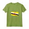 Donna Bandiera Nazionale del Brunei Maglietta con Collo a V - Souvenir di Orgoglio Nazionale - Acquista Online