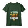 Sono stanco di svegliarmi e di non essere in Brunei Maglietta con Collo a V - Souvenir Vintage della Bandiera del Brunei - Ideale per Expatriates e Amanti del Brunei