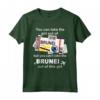 Brunei Pass d'imbarco - Maglietta Brunei Ragazza - Regalo Patriottico per Donne Orgogliose del Brunei