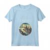 Paesaggio del Brunei Art Deco Maglietta con Collo a V - Ideale per Orgogliosi Cittadini e Turisti - Acquista T-shirt Souvenir Brunei