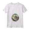 Paesaggio del Brunei Art Deco Maglietta con Collo a V - Ideale per Orgogliosi Cittadini e Turisti - Acquista T-shirt Souvenir Brunei