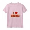 Donna Amo Brunei Maglietta con Collo a V - Design Esclusivo 'I Love Brunei' - Miglior Regalo per Chi Ama il Brunei