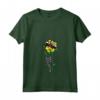 Donna Bandiera Rosa del Brunei - Maglietta Souvenir con Collo a V - Ideale per Mostrare Orgoglio e Amore per il Popolo del Brunei