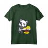 Donna Brunei Cuore Panda Orgoglio Bandiera Brunei - Souvenir Maglietta con Collo a V per Mostrare il Tuo Amore per il Popolo del Brunei