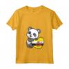 Donna Brunei Cuore Panda Orgoglio Bandiera Brunei - Souvenir Maglietta con Collo a V per Mostrare il Tuo Amore per il Popolo del Brunei