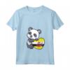 Donna Brunei Cuore Panda Orgoglio Bandiera Brunei - Souvenir Maglietta con Collo a V per Mostrare il Tuo Amore per il Popolo del Brunei