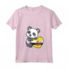 Donna Brunei Cuore Panda Orgoglio Bandiera Brunei - Souvenir Maglietta con Collo a V per Mostrare il Tuo Amore per il Popolo del Brunei