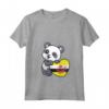 Donna Brunei Cuore Panda Orgoglio Bandiera Brunei - Souvenir Maglietta con Collo a V per Mostrare il Tuo Amore per il Popolo del Brunei