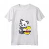 Donna Brunei Cuore Panda Orgoglio Bandiera Brunei - Souvenir Maglietta con Collo a V per Mostrare il Tuo Amore per il Popolo del Brunei