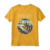 Paesaggio del Brunei Art Deco Maglietta - Design Unico per Viaggiatori e Turisti - Acquista Online!