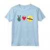 Peace Love Brunei - Bandiera Brunei Pride Radici Maglietta - Ideale Regalo per Uomini e Donne